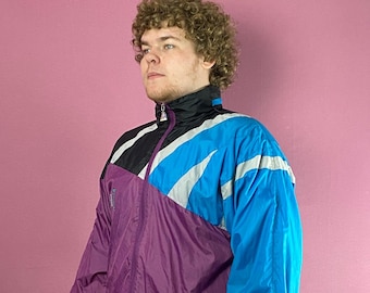 90s Masita Profi Line Vintage Men's Windbreaker Rain Jacket - L - Etsy