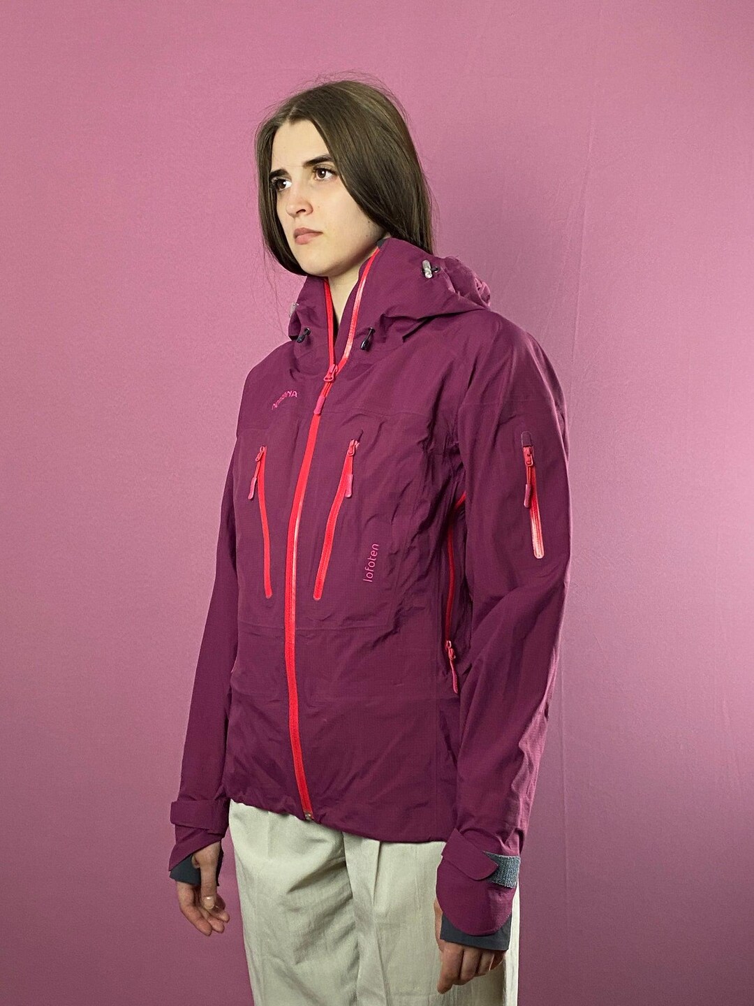 Norrona Lofoten Gore-tex Pro Vintage Women's Shell Ski Jacket - S