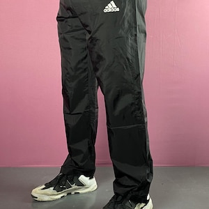 90s Adidas Vintage Men&#39;s Track Pants - L