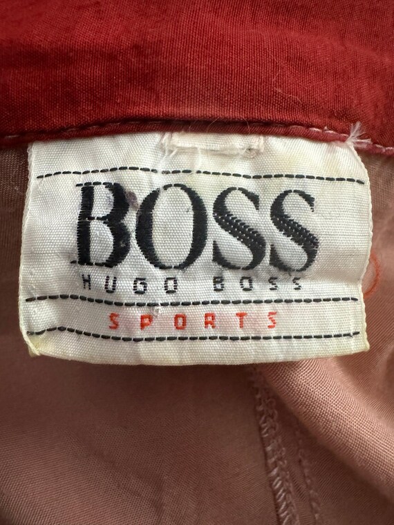 90s Hugo Boss Sports Vintage Men's Pullover Short Sleeve Shirt