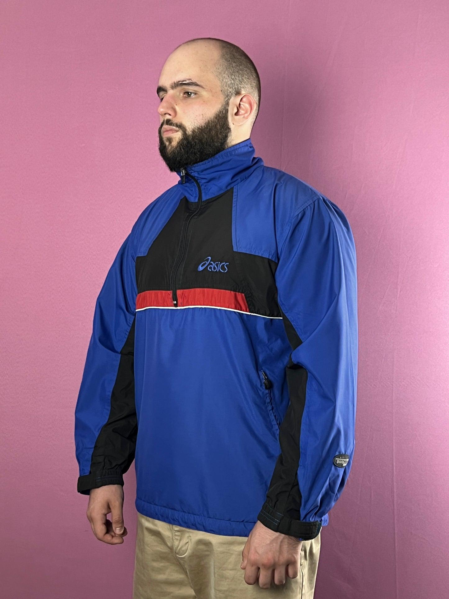 Asics Duo Tech Vintage Men's 1/3 Zip Windbreaker Jacket - M - Etsy