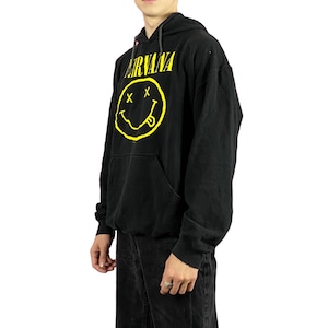 新品ソロイストパーカー cobainニルバーナグランジ52ブラック黒 新品ソロイストパーカーkurt cobainニルバーナグランジ52ブラック黒