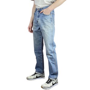Wrangler Vintage Men&#39;s Straight Jeans - 31 Blue Cotton