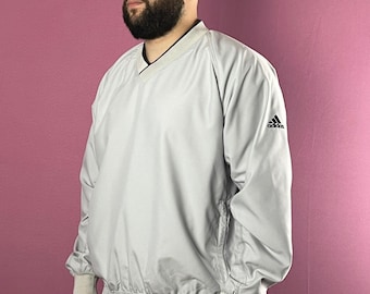 Adidas Vintage Men's Pullover Windbreaker Jacket - M