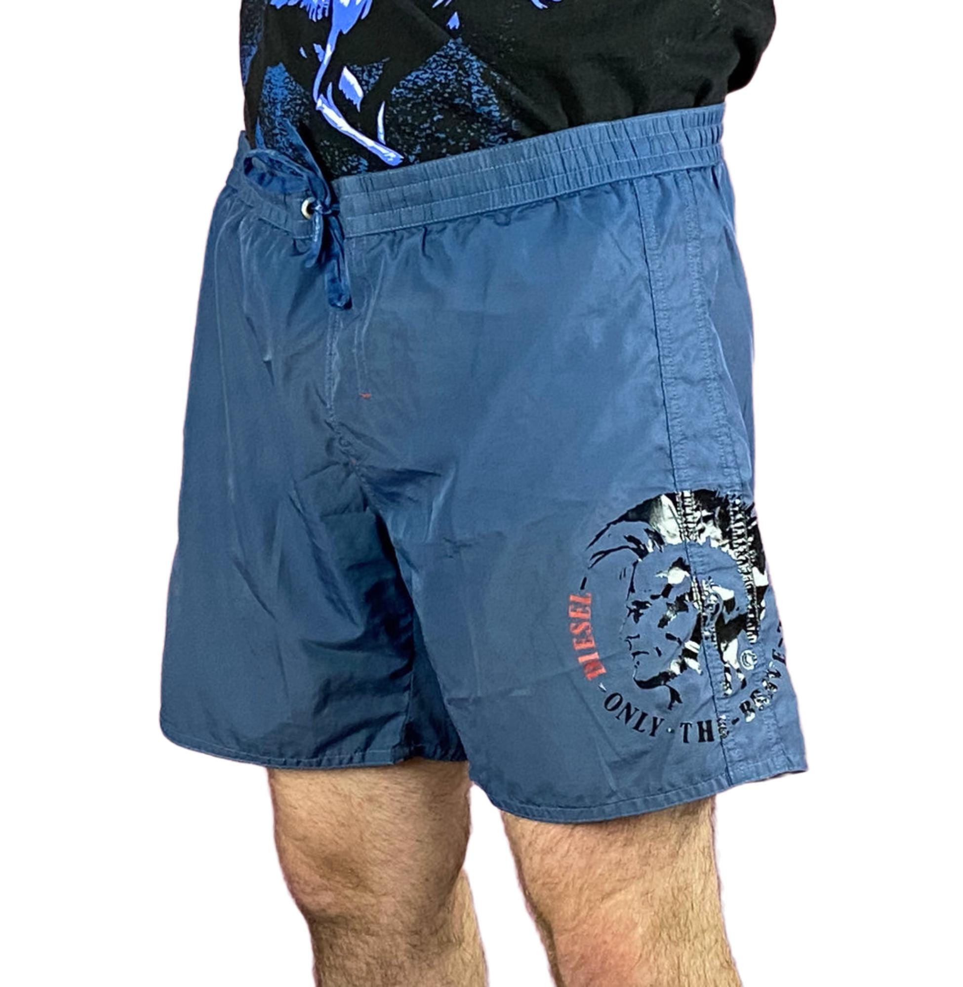 Diesel Men's Bermuda Shorts - Classic Denim Summer Shorts With Sustainable Cotton