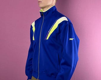 90s Asics Vintage Men's Track Jacket - S - Etsy Australia