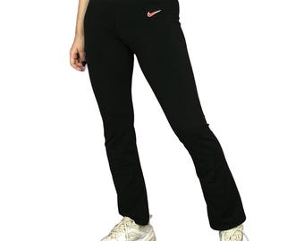 Leggings Nike Vintage de los 90 para mujer - XL, mezcla de poliéster negro