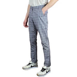 Aquascutum Vintage Men&#39;s Chino Pants - S Gray Cotton