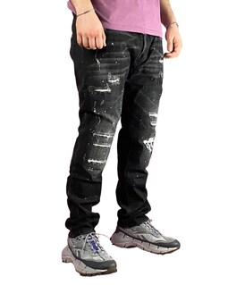 Dsquared2 Black Denim Vintage Men