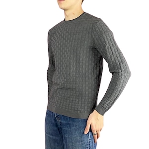 Vintage 2000s Emporio Armani Knit Top Made in Italy Blue