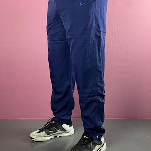 90s Nike Vintage Men&#39;s Track Pants - L