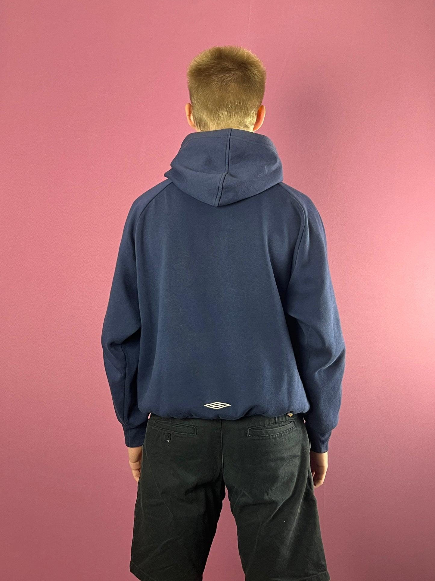 Umbro Vintage Men's Embroidered Big Logo Hoodie - M - Etsy