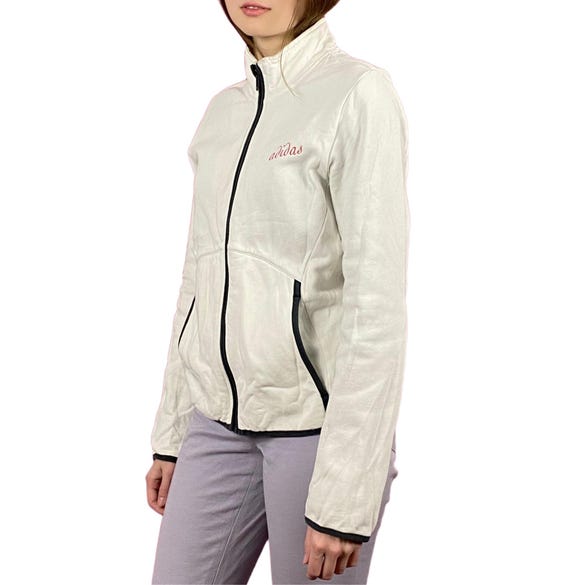 Sudadera con cremallera completa para mujer TriStripes Vintage M