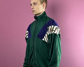 Chaqueta deportiva vintage de los 90 para hombre - L
