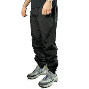 Umbro Vintage Men's Track Pants - M Black Polyester - Etsy