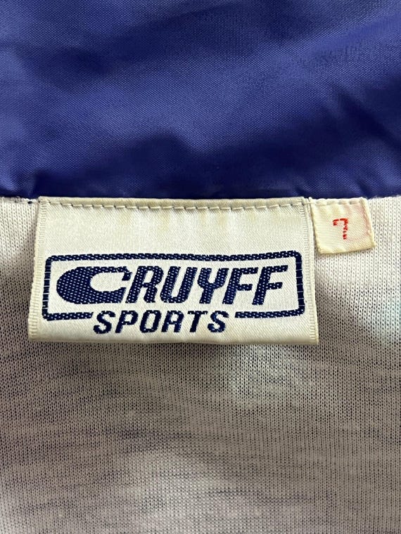 90s Cruyff Sports Vintage Men's Color Block Windbreaker Jacket