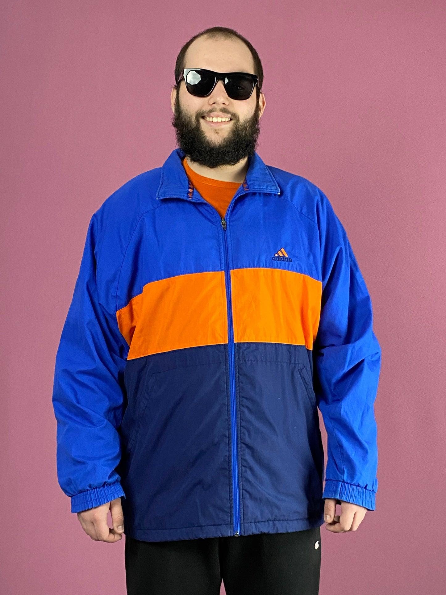 90年代アディダス ヴィンテージ メンズ ウィンドブレーカー ジャケット