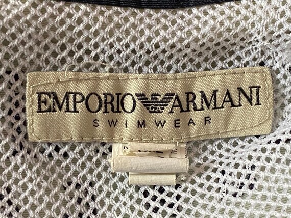 80s Emporio Armani Vintage Men's Swim Shorts - XXL Multicolor