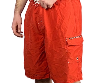 Oakley Vintage Men's Shorts - M Red Polyester