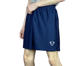 Pantaloncini da uomo Nike Vintage Track - L blu navy poliestere