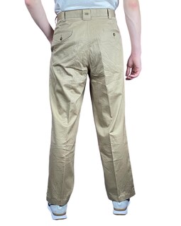 Dockers Vintage Men's Pleated Pants - 32 Khaki Cotton - Etsy