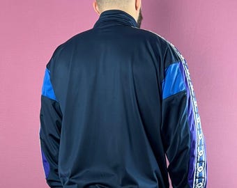 90s Lotto Side Tape Logo Vintage Men's Track Jacket - L - Etsy