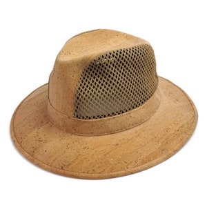 NATURAL CORK HAT, Natural cork hat, Eco Friendly Hat, Men&#39;s Hat, Womens&#39;s Hat, Cowboy Hat, Fried Gift, Mother&#39;s day gift, father&#39;s day gift