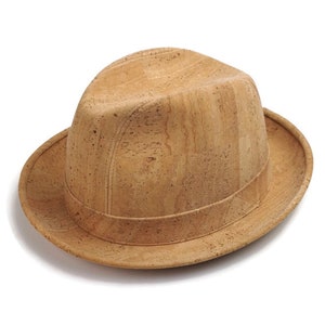 NATURAL CORK HAT, Natural cork hat, Eco Friendly Hat, Men&#39;s Hat, Womens&#39;s Hat, Cowboy Hat, Fried Gift, Mother&#39;s day gift, father&#39;s day gift