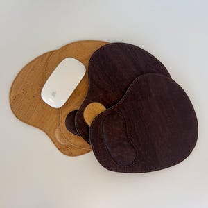 cork made ergonomic mouse pad wrist support