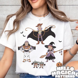 Halloween Story Friends Sublimationsdatei, Cartoon Friends Sublimationsdatei für Halloween, PNG-Datei