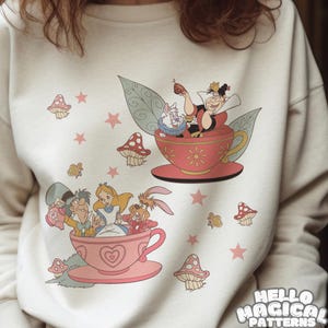 Plik do sublimacji Magical Wonderland, projekt sublimacji Cartoon Wonderland dla wszystkich powierzchni nadających się do druku