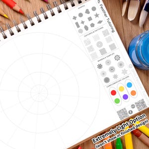 Draw Your Own Mandala Printable Guide PDF Download - Etsy