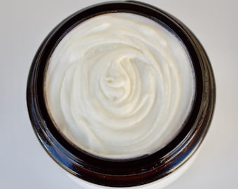 Organic Whipped Tallow Balm with Castor Oil  for Face and Skin, Kids Friendly, Acne Skin ,Sensitive Skin, Grass Fed Beef Tallow, Whipped