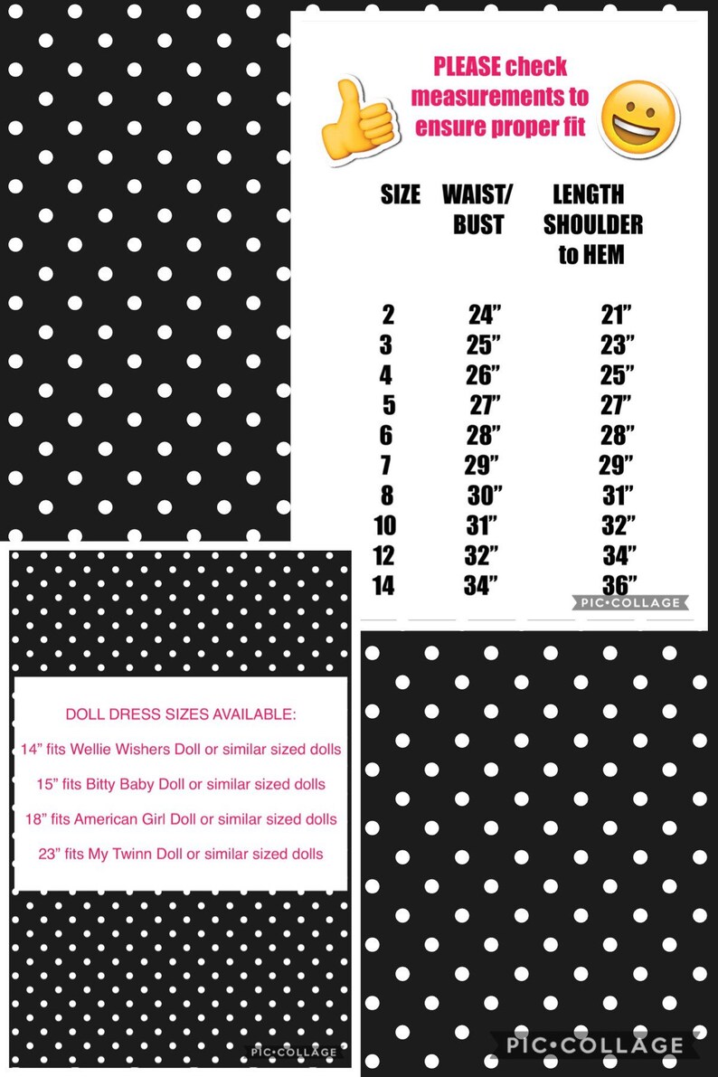 Matching jumper style dresses for Child sz 6 and American Girl Bitty Baby or My Twinn doll LAST ONE SALE Fly a Kite