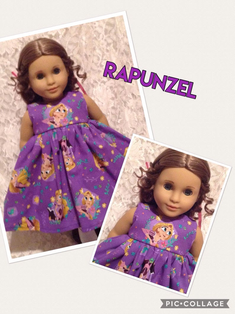 rapunzel doll dress