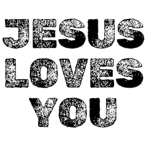 JESUS LOVES YOU png