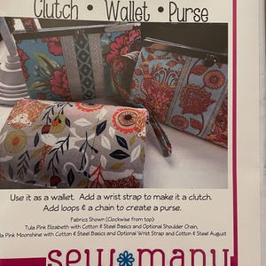 Cartera de mano Prima Diva de Sew Many Creations