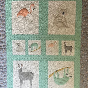 Animal Baby Quilt