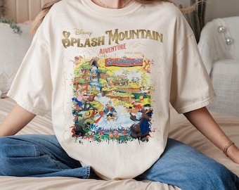 Retro Disneyland Splash Mountain Shirt, Disney Splash Mountain shirt, Vintage Disneyland Shirt, Disney Group Shirt, Disney Trip Shirt