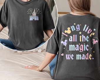 Retro Disney Long Live All The Magic We Made Shirt, All the Magic Tee, The 1971 Castle, Magic Kingdom, Disney Castle Shirt, WDW shirt
