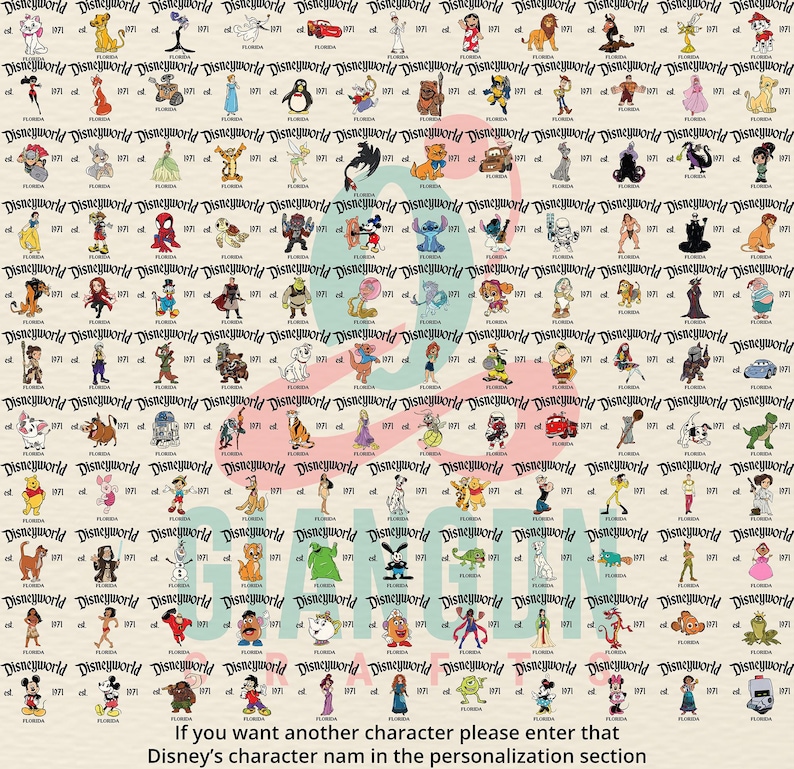 Retro Disneyworld Full Characters Shirt, Mickey and Friends Shirt, Disneyworld Trip 2026 Shirt, Disney Group Shirts, Disney Family Shirts image 3