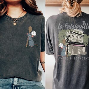 Ratatouille Anyone Can Cook Comfort Colors Shirt, Disney Remy Shirt, Mouse Chef Shirt,Disney Epcot Shirt,Disneyworld Shirt,Disney Park Shirt