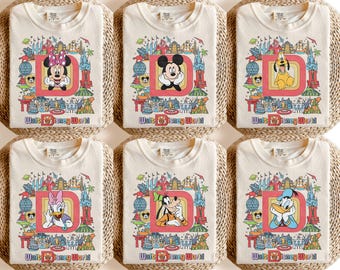 Retro Walt Disneyworld Shirt, Disney All Characters Shirt, Mickey And Friends Shirt, Disney Family Tee, Disney Group Shirt, Disney Trip Tee