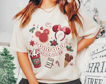 Retro Mickey Minnie Tis The Season Shirt, Disney Christmas Shirt, Gingerbread Cookies Shirt, Disney Gingerbread  Shirt, Disney Holiday Shirt