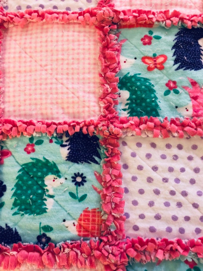 Hedgehog Rag Quilt