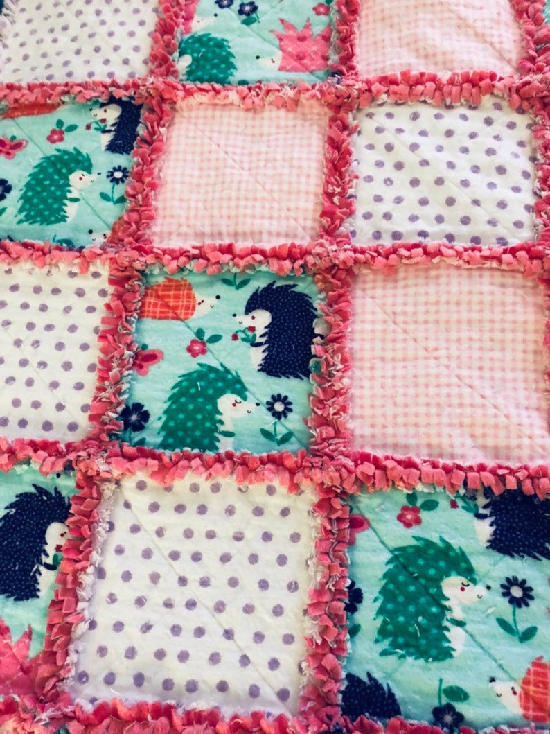 Hedgehog Rag Quilt
