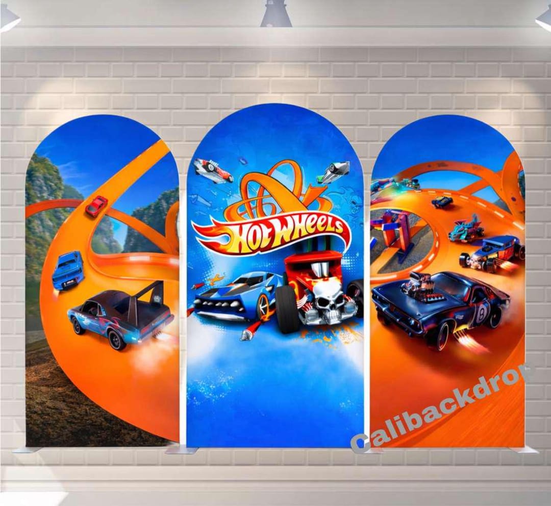 Racing Cars Arch Backdrop - Etsy