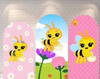 Bienenbogen Hintergrund Abejita Chiquita Backdrop