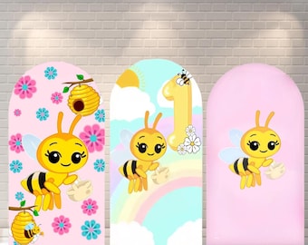 Bienenbogen Hintergrund Abejita Chiquita Backdrop