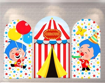 Clown Bogen Kulisse